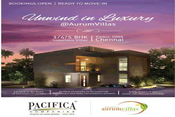 Reside at Pacifica Aurum Villas and unwind in luxury in Chennai